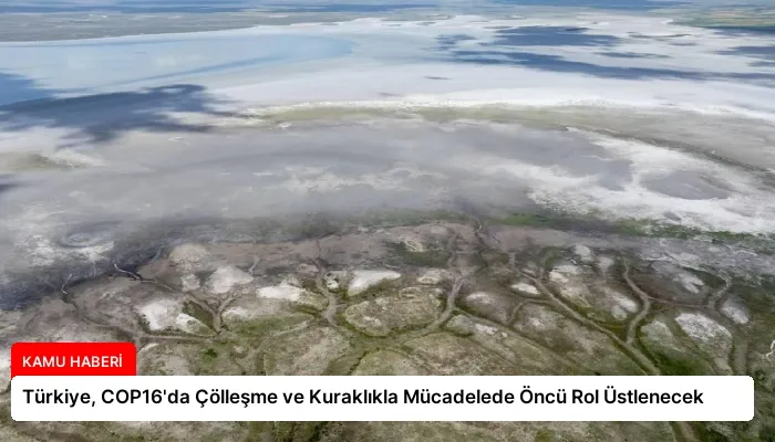 Türkiye, COP16’da Çölleşme ve Kuraklıkla Mücadelede Öncü Rol Üstlenecek