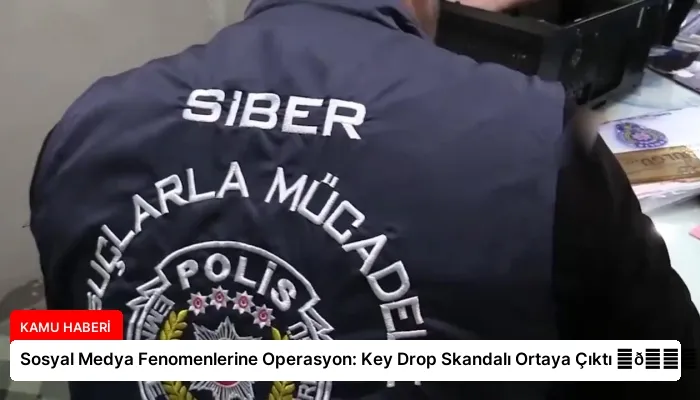 Sosyal Medya Fenomenlerine Operasyon: Key Drop Skandalı Ortaya Çıktı ⏬👇