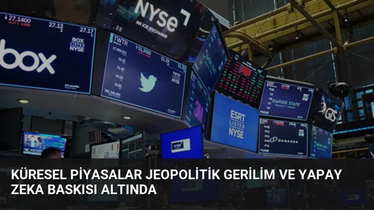 Küresel Piyasalar Jeopolitik Gerilim ve Yapay Zeka Baskısı Altında