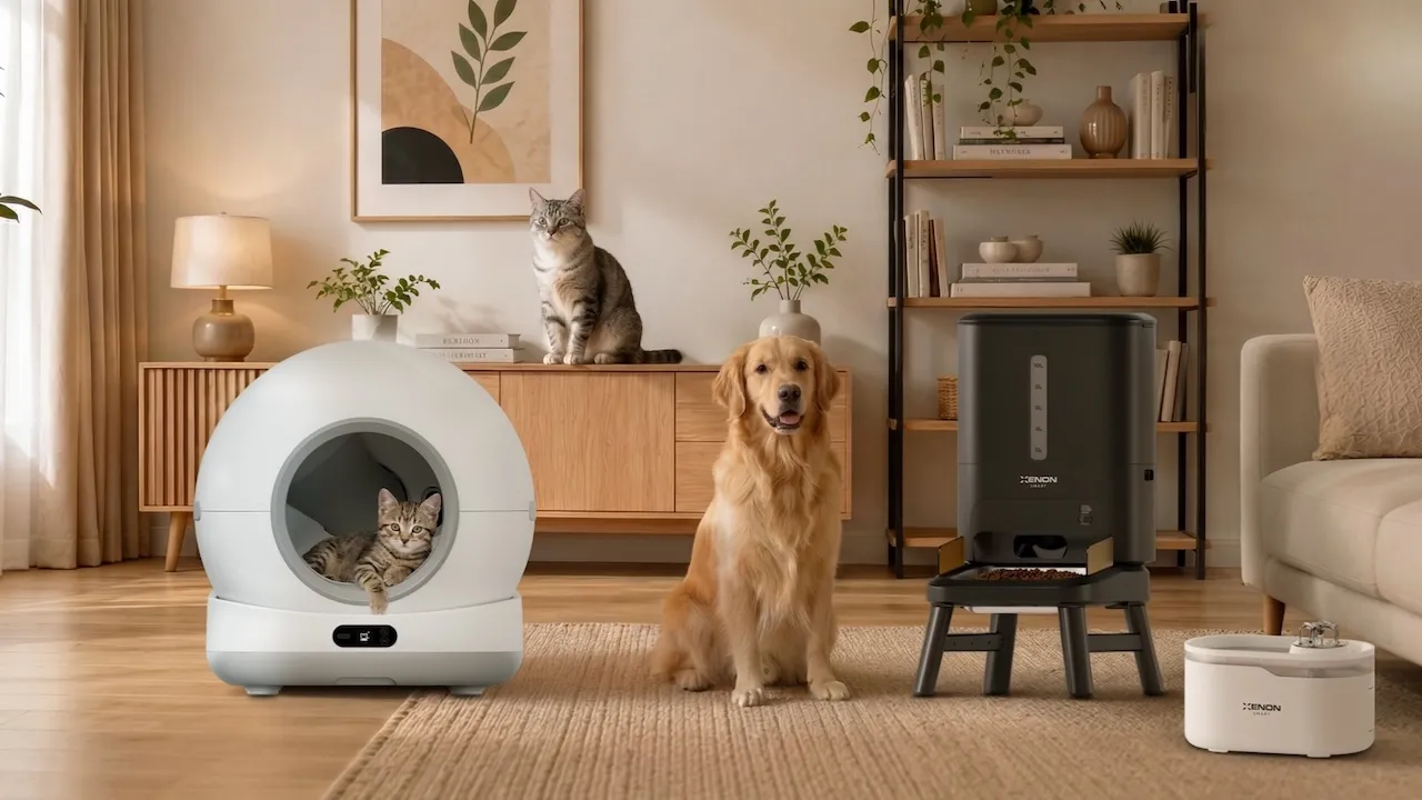 Xenon Smart, kedi ve köpeklerin günlük bakımını zahmetsiz hale getiren akıllı pet teknolojilerini tanıttı