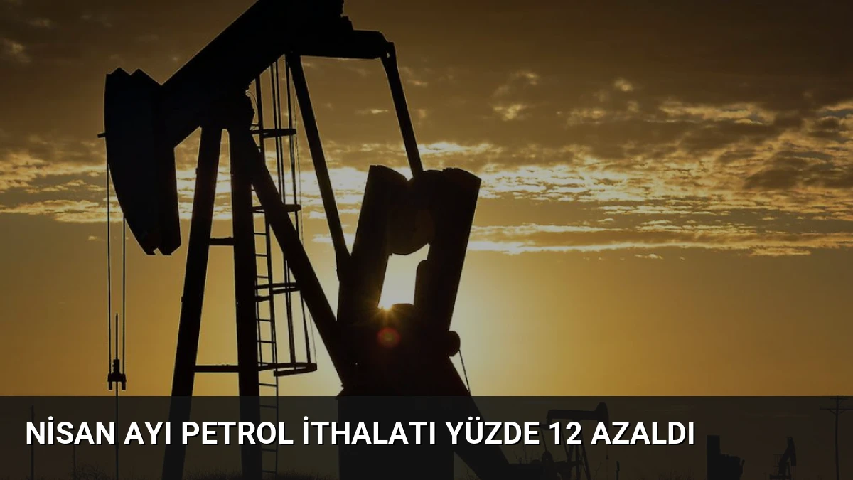 Nisan Ayı Petrol İthalatı Yüzde 12 Azaldı