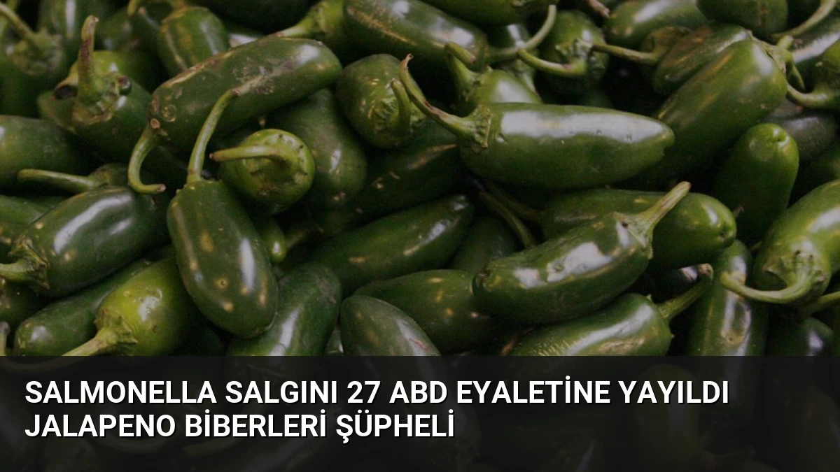 Salmonella Salgını 27 ABD Eyaletine Yayıldı Jalapeno Biberleri Şüpheli