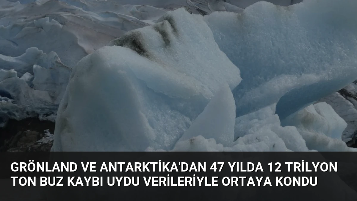 Grönland ve Antarktika’dan 47 Yılda 12 Trilyon Ton Buz Kaybı Uydu Verileriyle Ortaya Kondu