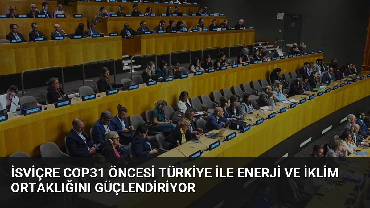 İsviçre COP31 Öncesi Türkiye ile Enerji ve İklim Ortaklığını Güçlendiriyor